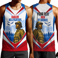 Personalized Harlem Hellfighters Men Tank Top Vintage WWI Military History Patriotic Art