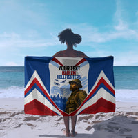 Personalized Harlem Hellfighters Sarong Vintage WWI Military History Patriotic Art