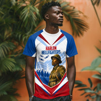 Personalized Harlem Hellfighters T shirt Vintage WWI Military History Patriotic Art