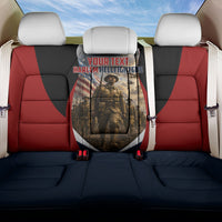 Personalized Harlem Hellfighters Back Car Seat Cover WWI African American Soldiers Patriotic Vintage Art