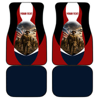 Personalized Harlem Hellfighters Car Mats WWI African American Soldiers Patriotic Vintage Art