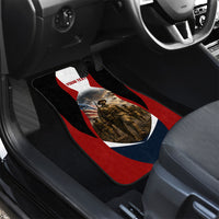 Personalized Harlem Hellfighters Car Mats WWI African American Soldiers Patriotic Vintage Art
