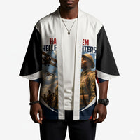 Personalized Harlem Hellfighters Kimono WWI African American Soldiers Patriotic Vintage Art