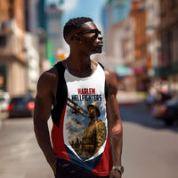 Personalized Harlem Hellfighters Men Tank Top WWI African American Soldiers Patriotic Vintage Art