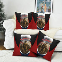 Personalized Harlem Hellfighters Pillow Cover WWI African American Soldiers Patriotic Vintage Art