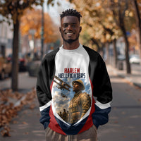 Personalized Harlem Hellfighters Sweatshirt WWI African American Soldiers Patriotic Vintage Art