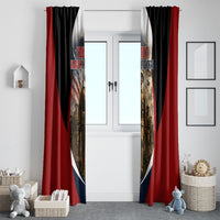 Personalized Harlem Hellfighters Window Curtain WWI African American Soldiers Patriotic Vintage Art