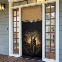 Harlem Hellfighters WWI Soldier Door Cover Vintage Military Jazz Band Artwork