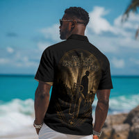 Harlem Hellfighters WWI Soldier Hawaiian Shirt Vintage Military Jazz Band Artwork