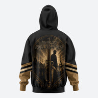Harlem Hellfighters WWI Soldier Hoodie Vintage Military Jazz Band Artwork