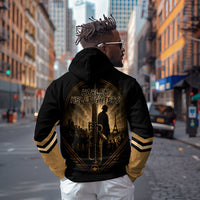 Harlem Hellfighters WWI Soldier Hoodie Vintage Military Jazz Band Artwork