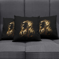Harlem Hellfighters WWI Soldier Pillow Cover Vintage Military Jazz Band Artwork