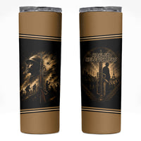 Harlem Hellfighters WWI Soldier Skinny Tumbler Vintage Military Jazz Band Artwork