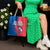 Faroe Islands Tote Bag with Viking Fish Illustration Red Blue Runic Design - Wonder Print Shop