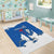 Faroe Islands Area Rug with Viking Ship and Map Silhouette - Wonder Print Shop