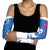 Faroe Islands Arm Sleeves with Viking Ship and Map Silhouette - Wonder Print Shop