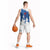 Faroe Islands Basketball Jersey with Viking Ship and Map Silhouette - Wonder Print Shop