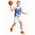 Faroe Islands Basketball Jersey with Viking Ship and Map Silhouette - Wonder Print Shop