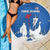 Faroe Islands Beach Blanket with Viking Ship and Map Silhouette - Wonder Print Shop