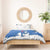 Faroe Islands Bedding Set with Viking Ship and Map Silhouette - Wonder Print Shop