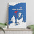 Faroe Islands Canvas Wall Art with Viking Ship and Map Silhouette - Wonder Print Shop