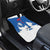 Faroe Islands Car Mats with Viking Ship and Map Silhouette - Wonder Print Shop