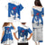 Faroe Islands Family Matching Puletasi and Hawaiian Shirt with Viking Ship and Map Silhouette - Wonder Print Shop