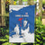 Faroe Islands Garden Flag with Viking Ship and Map Silhouette - Wonder Print Shop