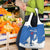 Faroe Islands Grocery Bag with Viking Ship and Map Silhouette - Wonder Print Shop