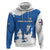 Faroe Islands Hoodie with Viking Ship and Map Silhouette - Wonder Print Shop