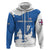 Faroe Islands Hoodie with Viking Ship and Map Silhouette - Wonder Print Shop