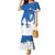 Faroe Islands Mermaid Dress with Viking Ship and Map Silhouette - Wonder Print Shop