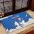 Faroe Islands Rubber Doormat with Viking Ship and Map Silhouette - Wonder Print Shop