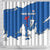 Faroe Islands Shower Curtain with Viking Ship and Map Silhouette - Wonder Print Shop