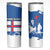 Faroe Islands Skinny Tumbler with Viking Ship and Map Silhouette - Wonder Print Shop