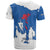 Faroe Islands T Shirt with Viking Ship and Map Silhouette - Wonder Print Shop