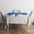 Faroe Islands Tablecloth with Viking Ship and Map Silhouette - Wonder Print Shop