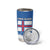 Faroe Islands Tumbler Cup with Viking Ship and Map Silhouette - Wonder Print Shop