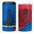 Faroe Islands 4 in 1 Can Cooler Tumbler with Viking Warrior and Longship Design - Wonder Print Shop