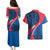 Faroe Islands Couples Matching Puletasi and Hawaiian Shirt with Viking Warrior and Longship Design - Wonder Print Shop
