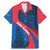 Faroe Islands Family Matching Mermaid Dress and Hawaiian Shirt with Viking Warrior and Longship Design - Wonder Print Shop