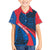 Faroe Islands Kid Hawaiian Shirt with Viking Warrior and Longship Design - Wonder Print Shop