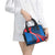 Faroe Islands Shoulder Handbag with Viking Warrior and Longship Design - Wonder Print Shop