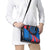 Faroe Islands Shoulder Handbag with Viking Warrior and Longship Design - Wonder Print Shop