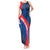 Faroe Islands Tank Maxi Dress with Viking Warrior and Longship Design - Wonder Print Shop