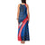 Faroe Islands Tank Maxi Dress with Viking Warrior and Longship Design - Wonder Print Shop