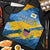 United States Virgin Islands Apron with Blue Yellow Eagle Design and Government Seal - Wonder Print Shop