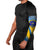 United States Virgin Islands Arm Sleeves with Blue Yellow Eagle Design and Government Seal - Wonder Print Shop