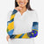 United States Virgin Islands Arm Sleeves with Blue Yellow Eagle Design and Government Seal - Wonder Print Shop
