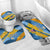 United States Virgin Islands Bathroom Set with Blue Yellow Eagle Design and Government Seal - Wonder Print Shop